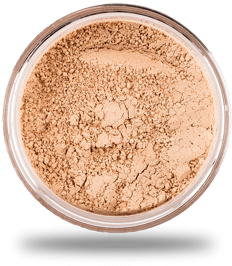 Loose Face Powder Container PNG image