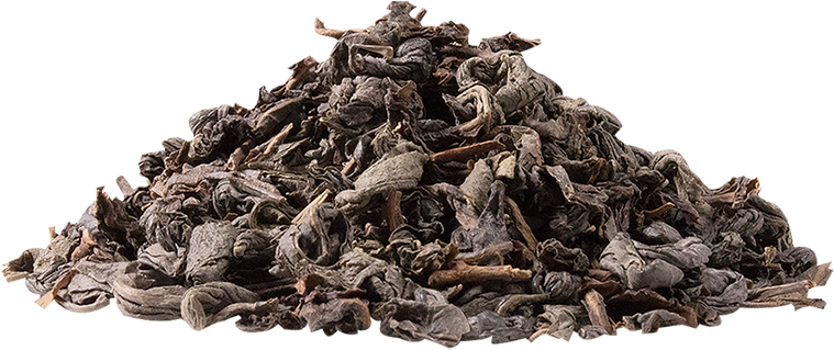 Loose Leaf Green Tea Pile PNG image