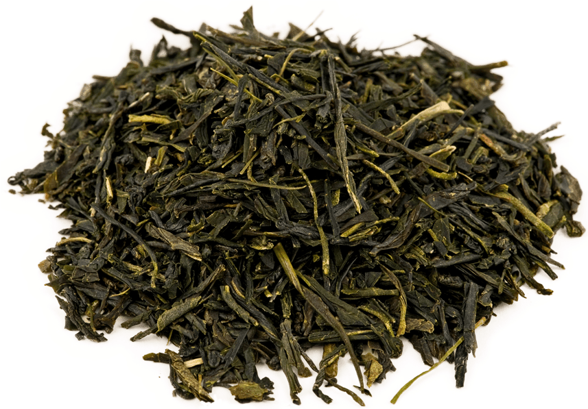 Loose Leaf Green Tea Pile PNG image