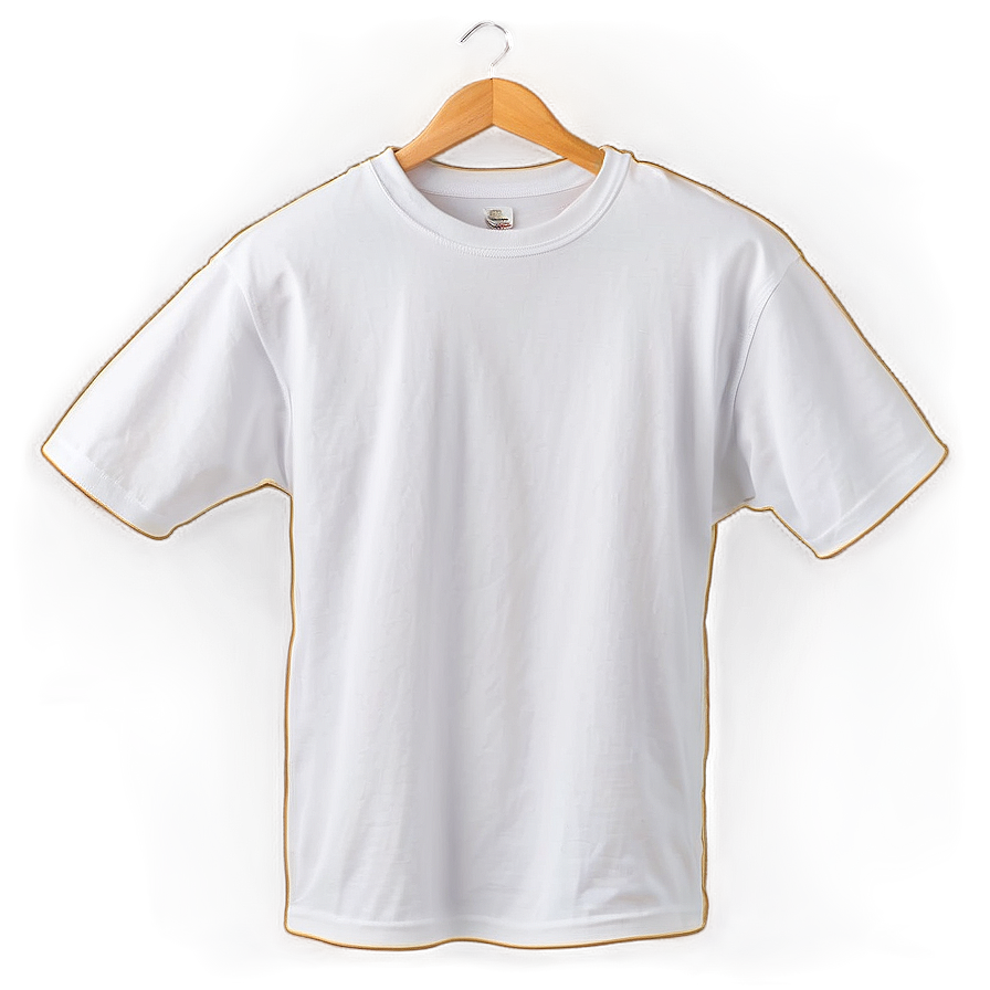 Loose White T-shirt Png 3 PNG image