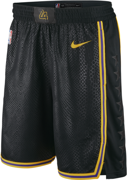 Los Angeles Lakers Nike Shorts PNG image