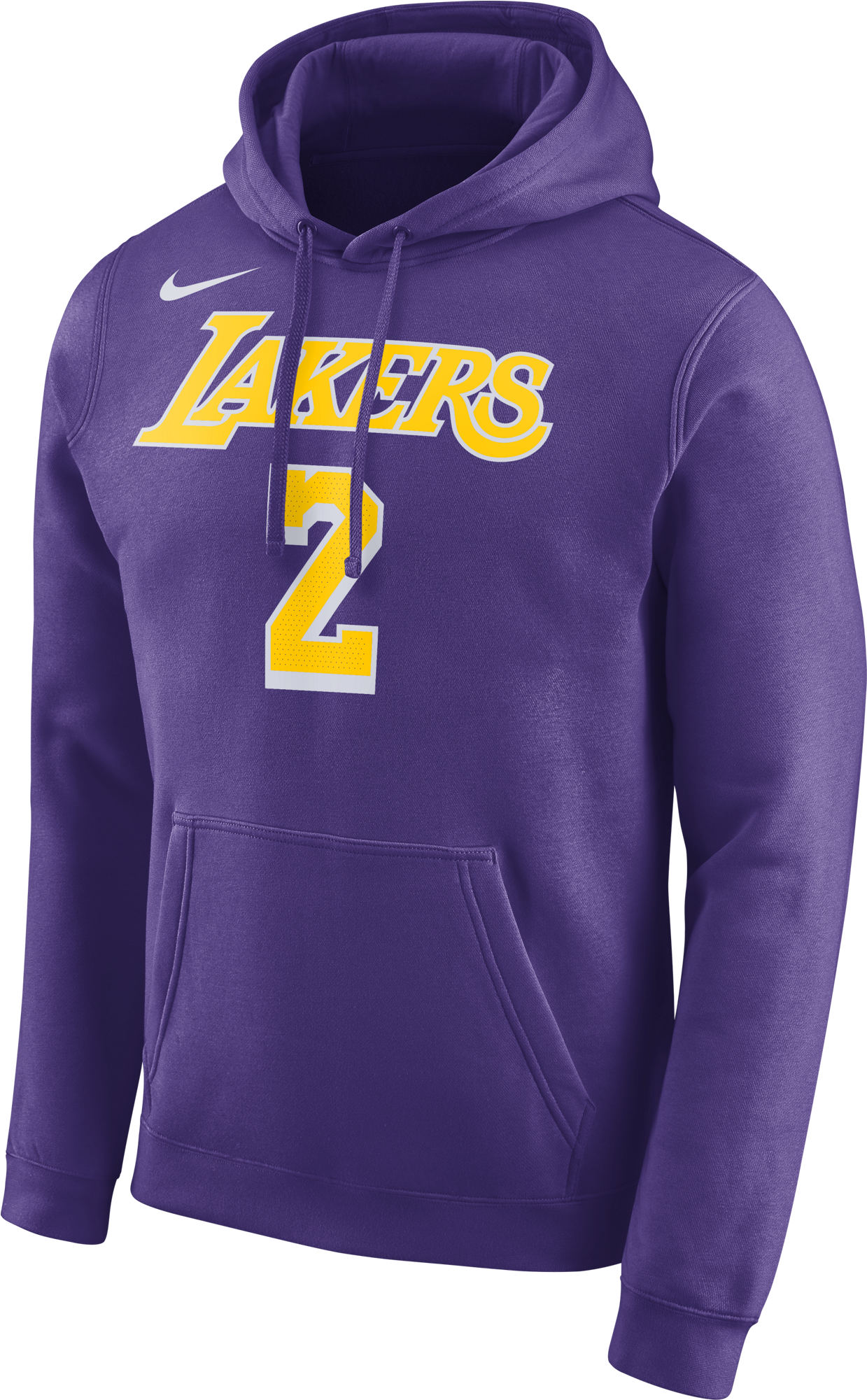 Los Angeles Lakers Number2 Hoodie PNG image