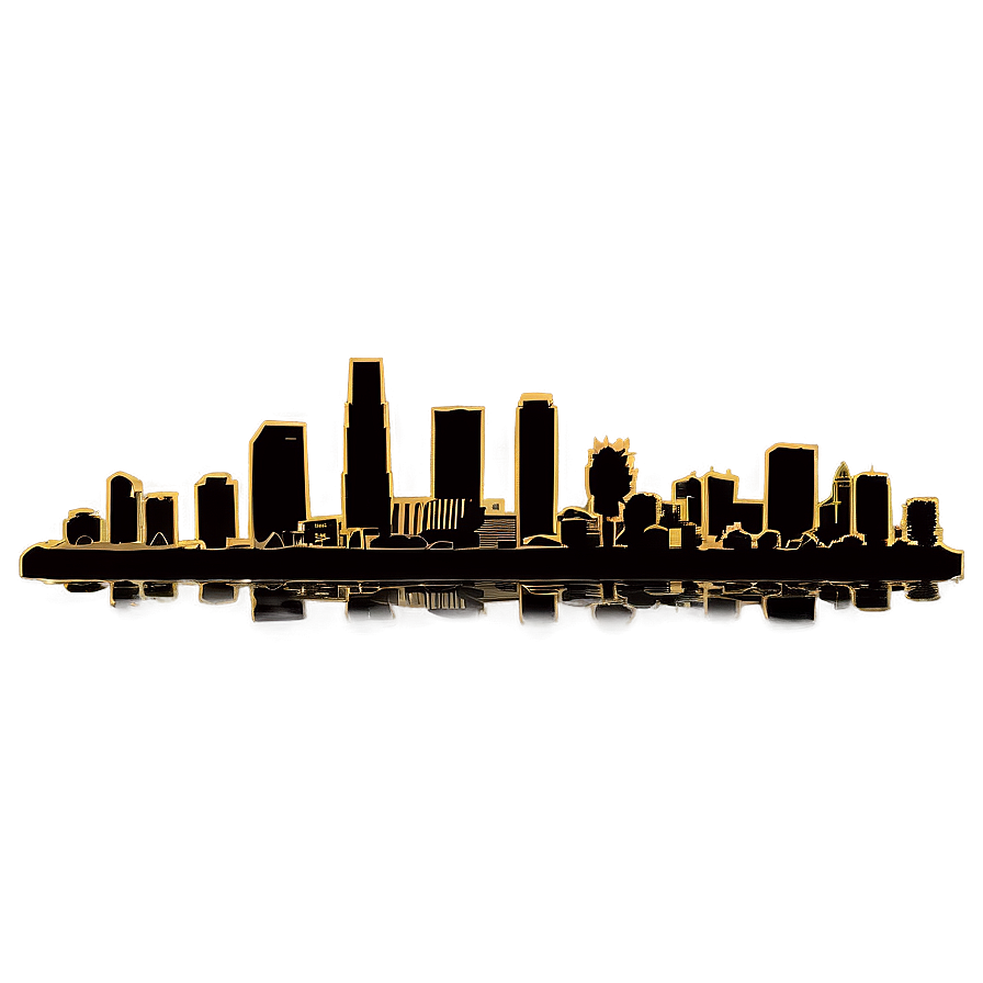 Los Angeles Skyline In Autumn Png Nos PNG image