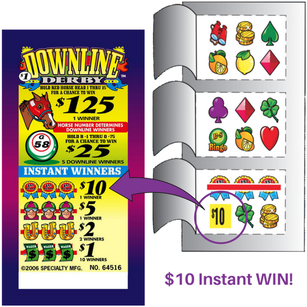 Lottery Scratch Off Ticket Revealing Win PNG image