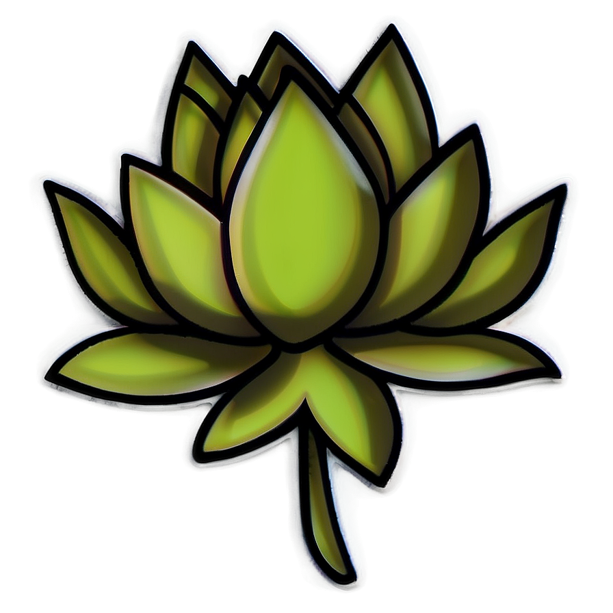 Lotus Line Art Png Rrr PNG image