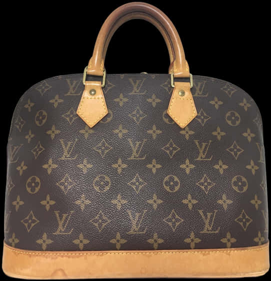 Louis Vuitton Monogram Canvas Bag PNG image