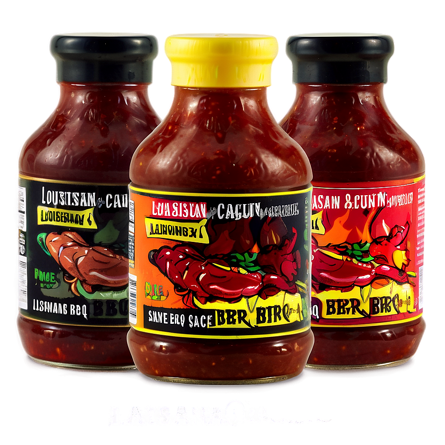 Louisiana Cajun Bbq Sauce Png Mfs PNG image