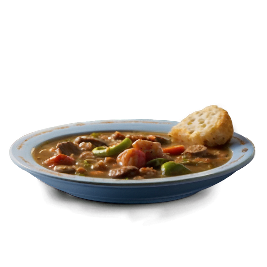 Louisiana Gumbo Dish Png Voh PNG image