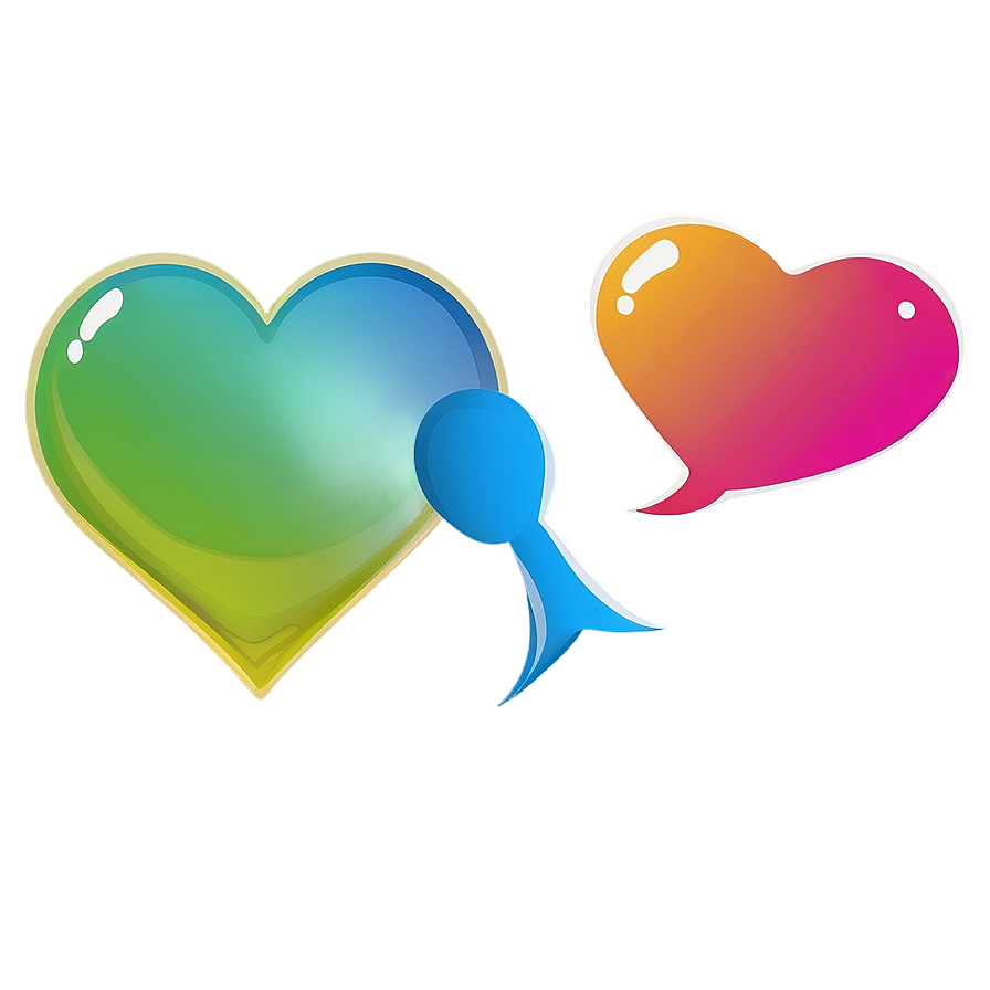 Love Chat Bubble Png 62 PNG image