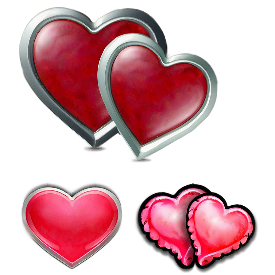 Love Heart Overlay Png Cmt64 PNG image