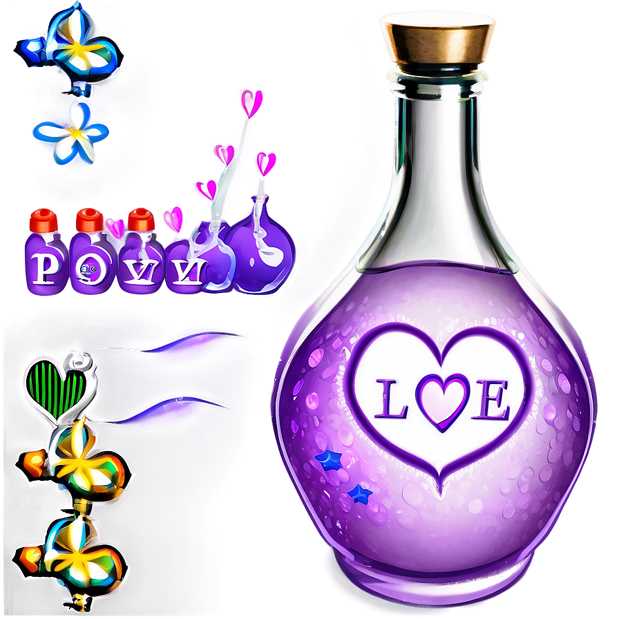 Love Potion D PNG image