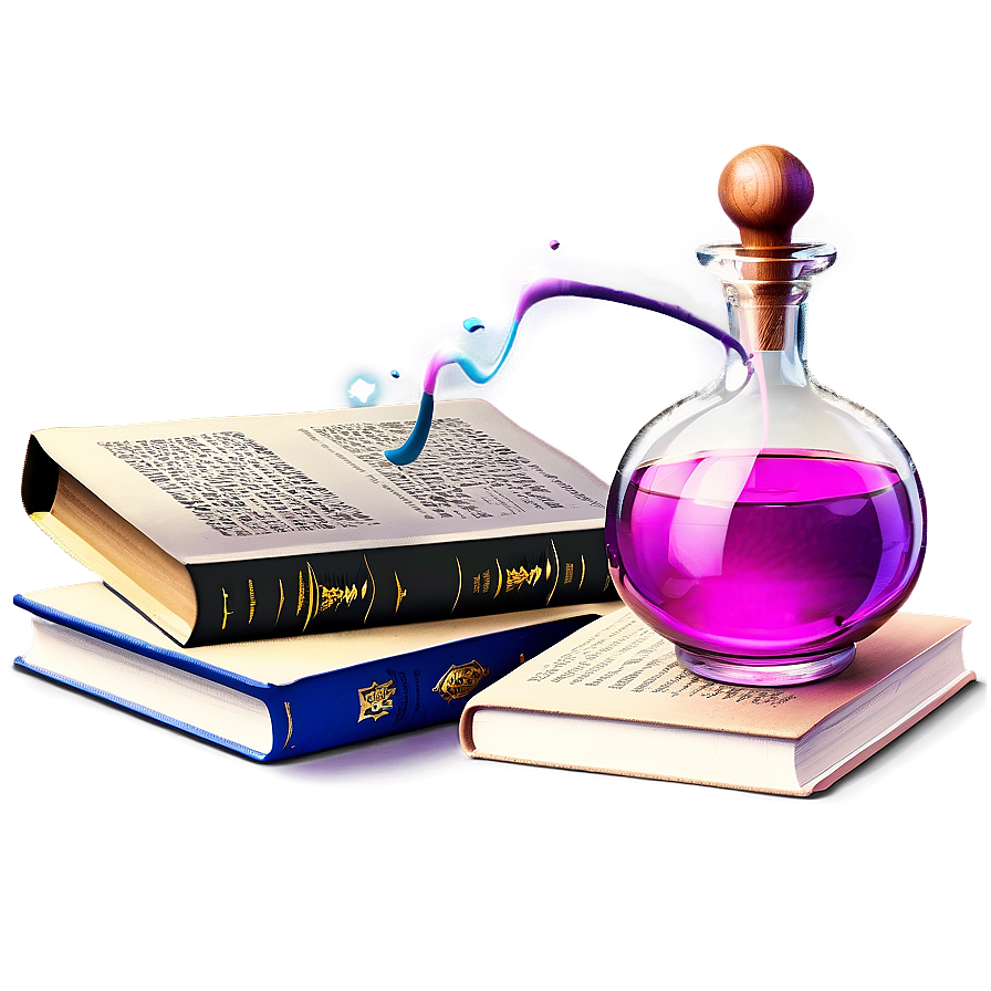 Love Potion On Books Png Yrd PNG image