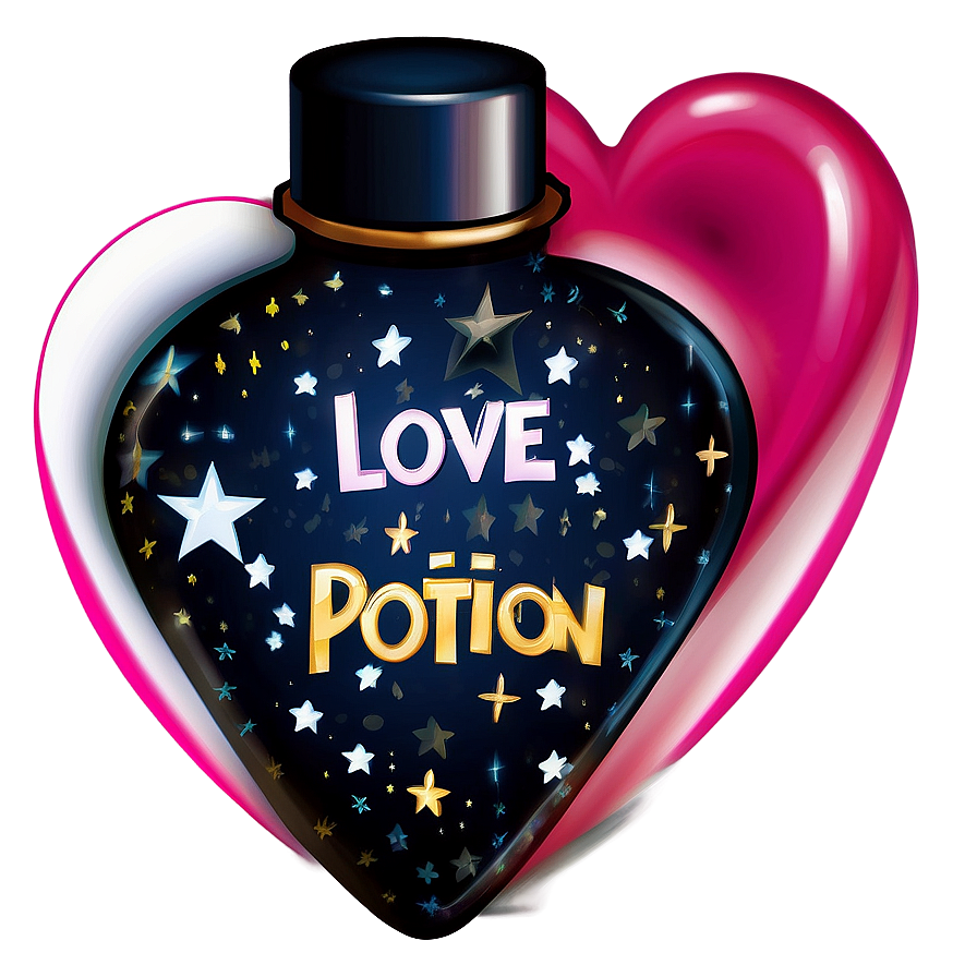 Love Potion With Stars Png Yqp PNG image