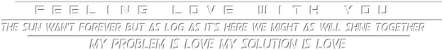 Love Quote Banner PNG image