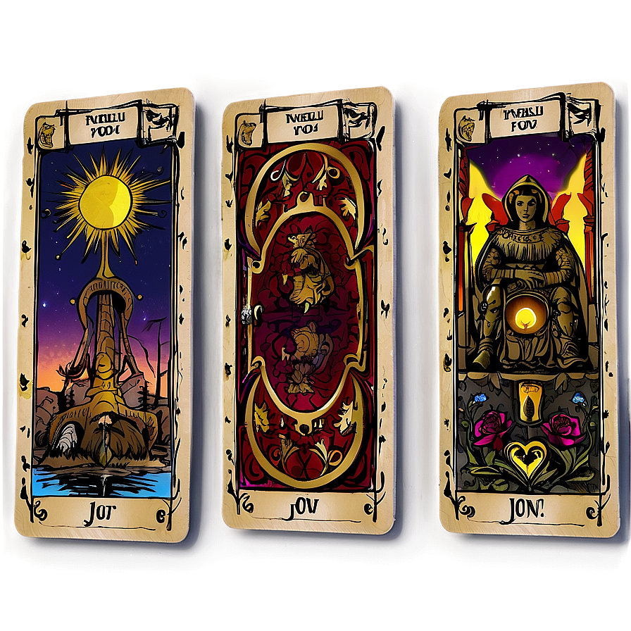 Love Tarot Cards Png Hvm PNG image