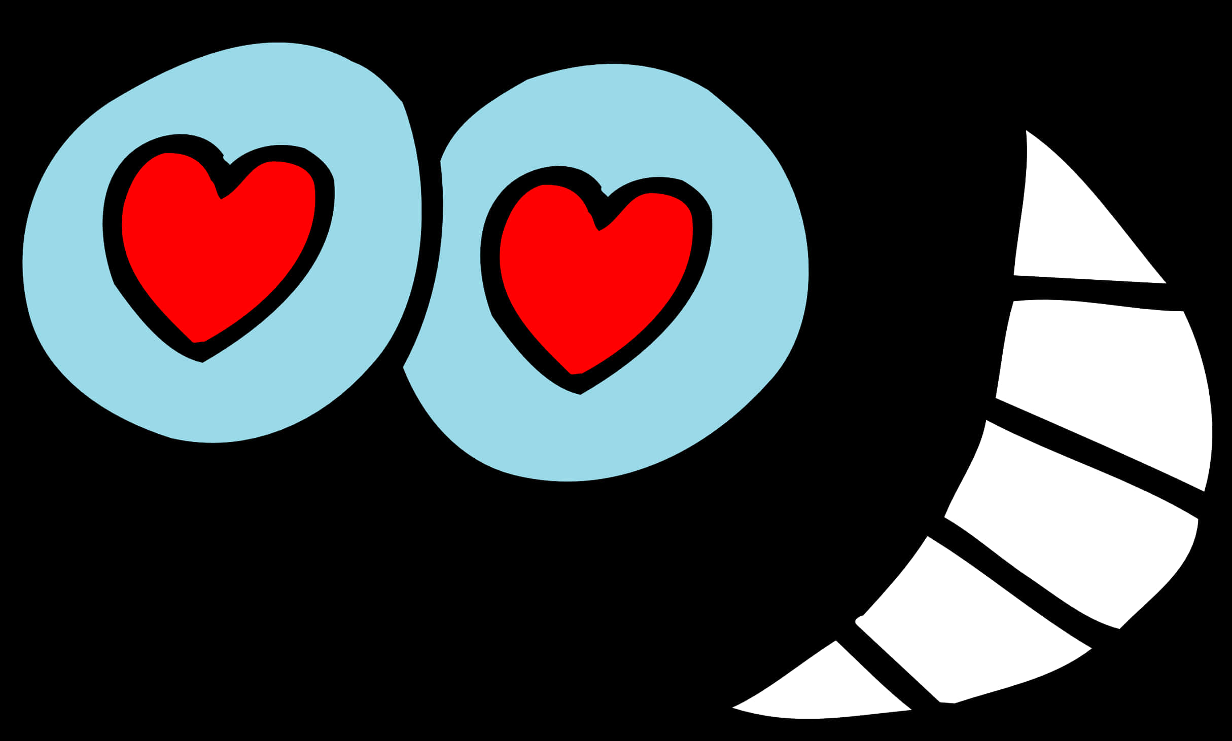 Loving_ Googly_ Eyes_and_ Smile_ Vector PNG image