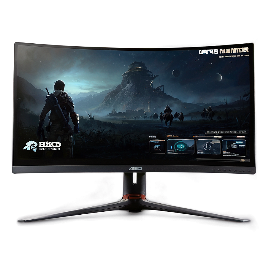 Low Blue Light Gaming Monitor Png Rlb PNG image