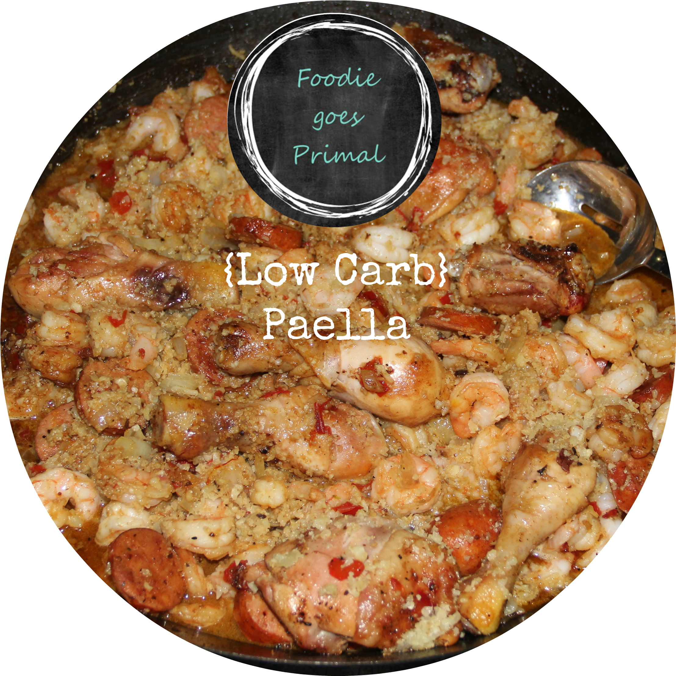 Low Carb Paella Recipe PNG image