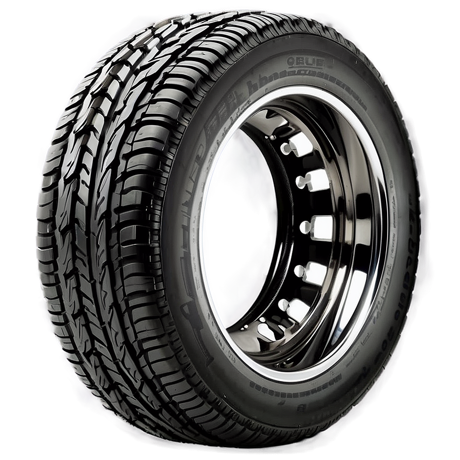 Low Profile Tire Png 05252024 PNG image