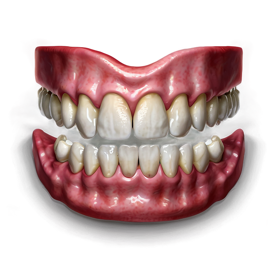 Lower Dentures Illustration Png 06272024 PNG image