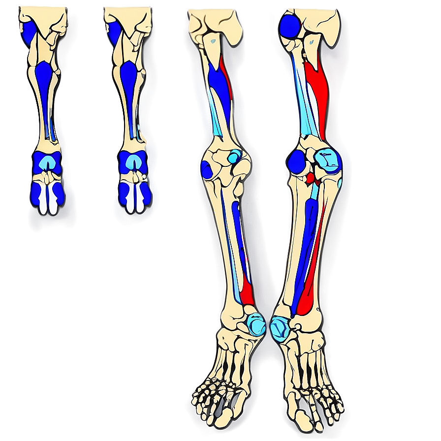 Lower Limb Skeleton Anatomy Png Kas58 PNG image