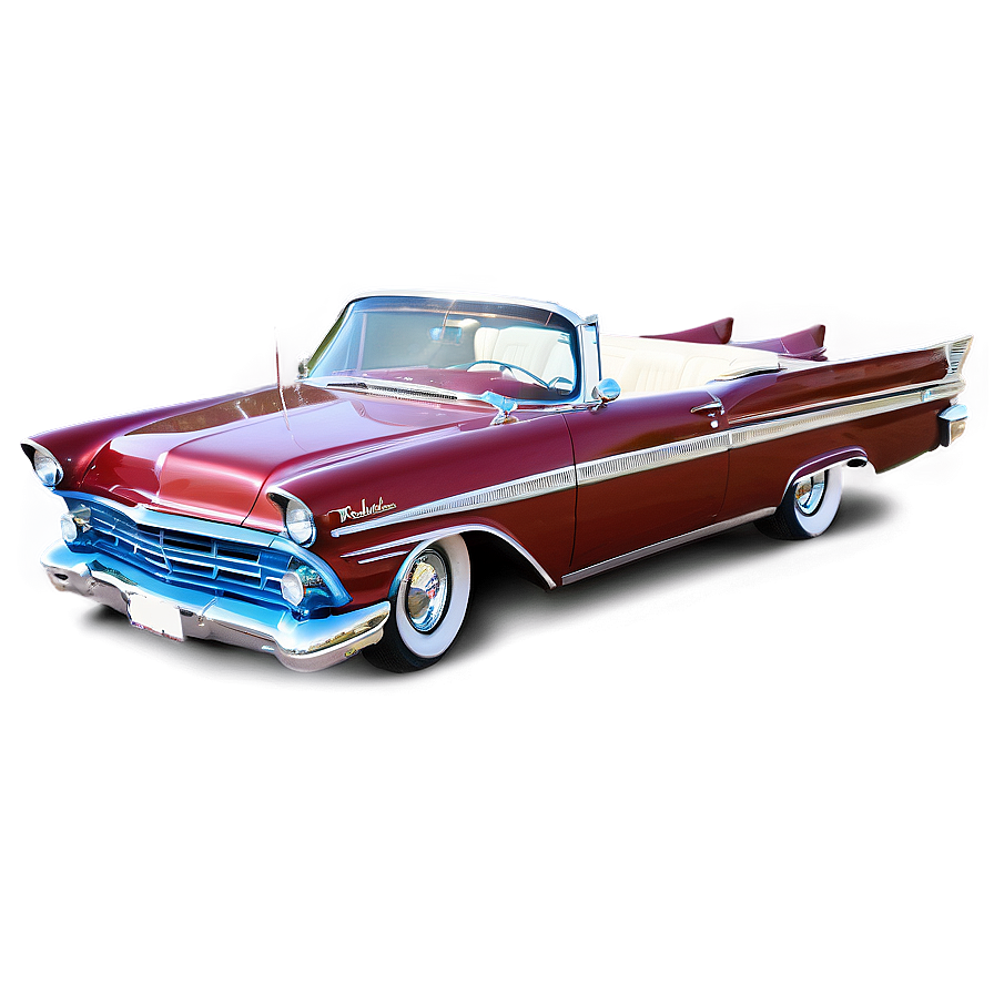 Lowrider Convertible Car Png Cho PNG image