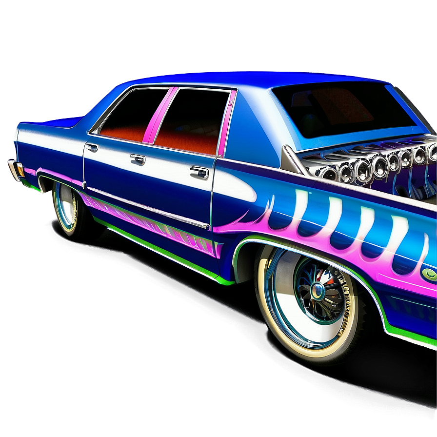 Lowrider With Hydraulics Png Xdo86 PNG image