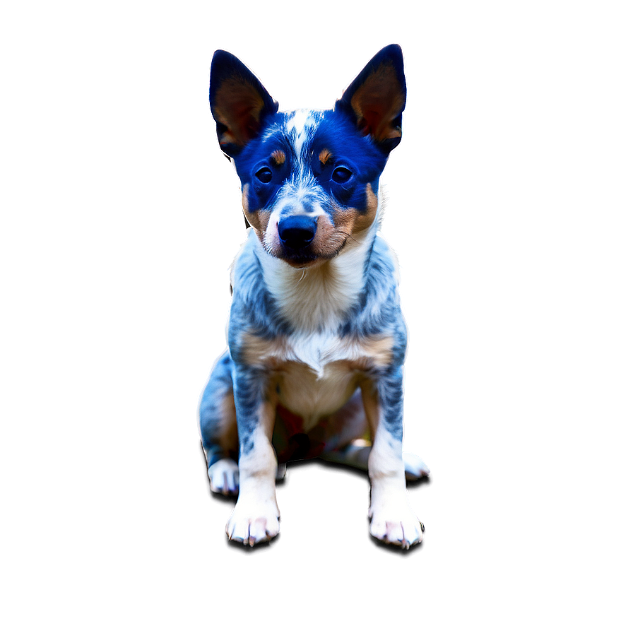 Loyal Blue Heeler Companion Png 06282024 PNG image