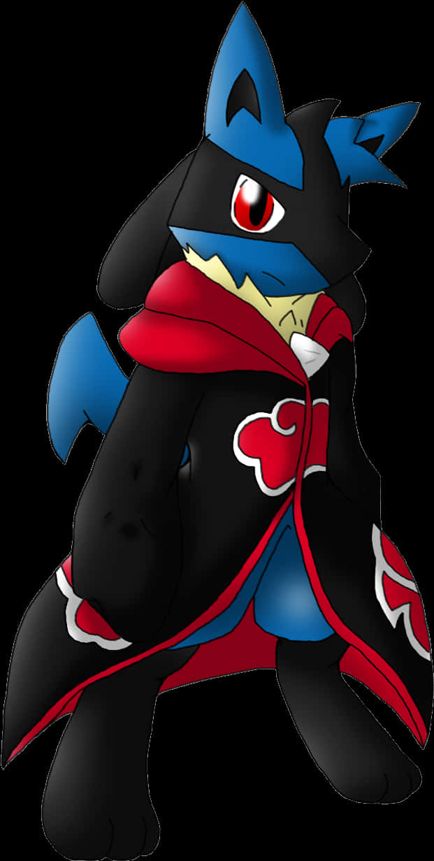 Lucario Pokemon Character Art PNG image