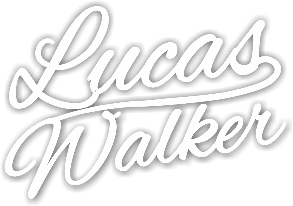 Lucas Walker Script Logo PNG image