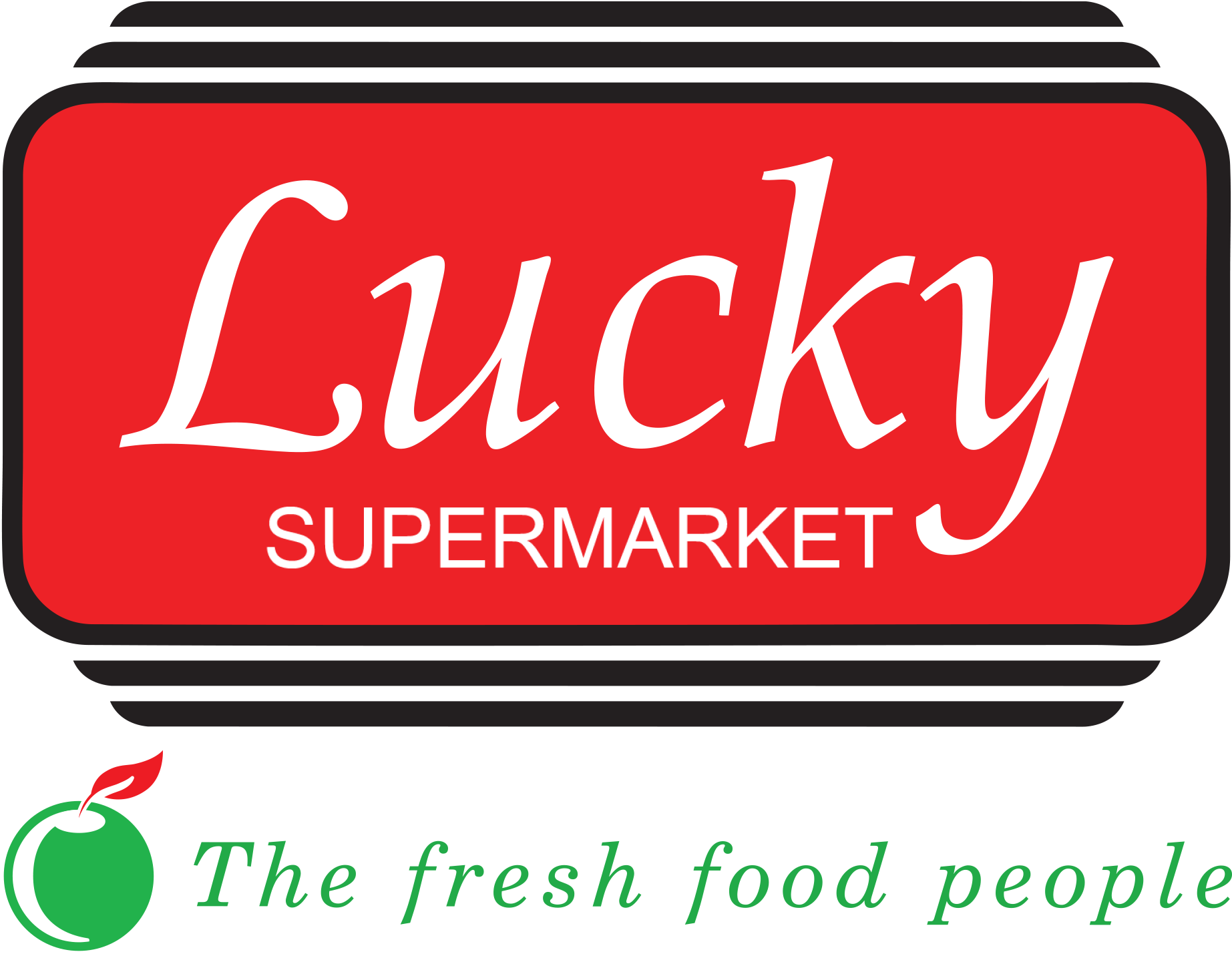 Lucky Supermarket Logo PNG image