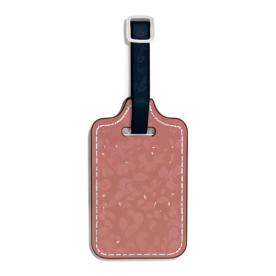 Luggage Tag Illustration Png Edq PNG image