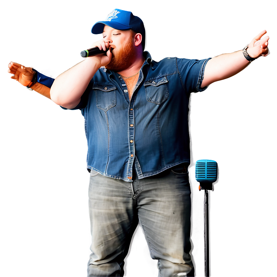 Luke Combs Live Show Png 06122024 PNG image