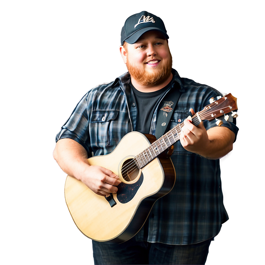 Luke Combs Signature Png 06122024 PNG image