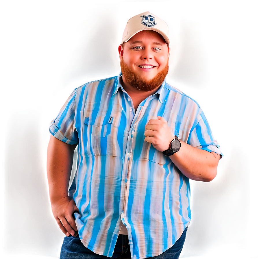 Luke Combs Smiling Png Vlj PNG image