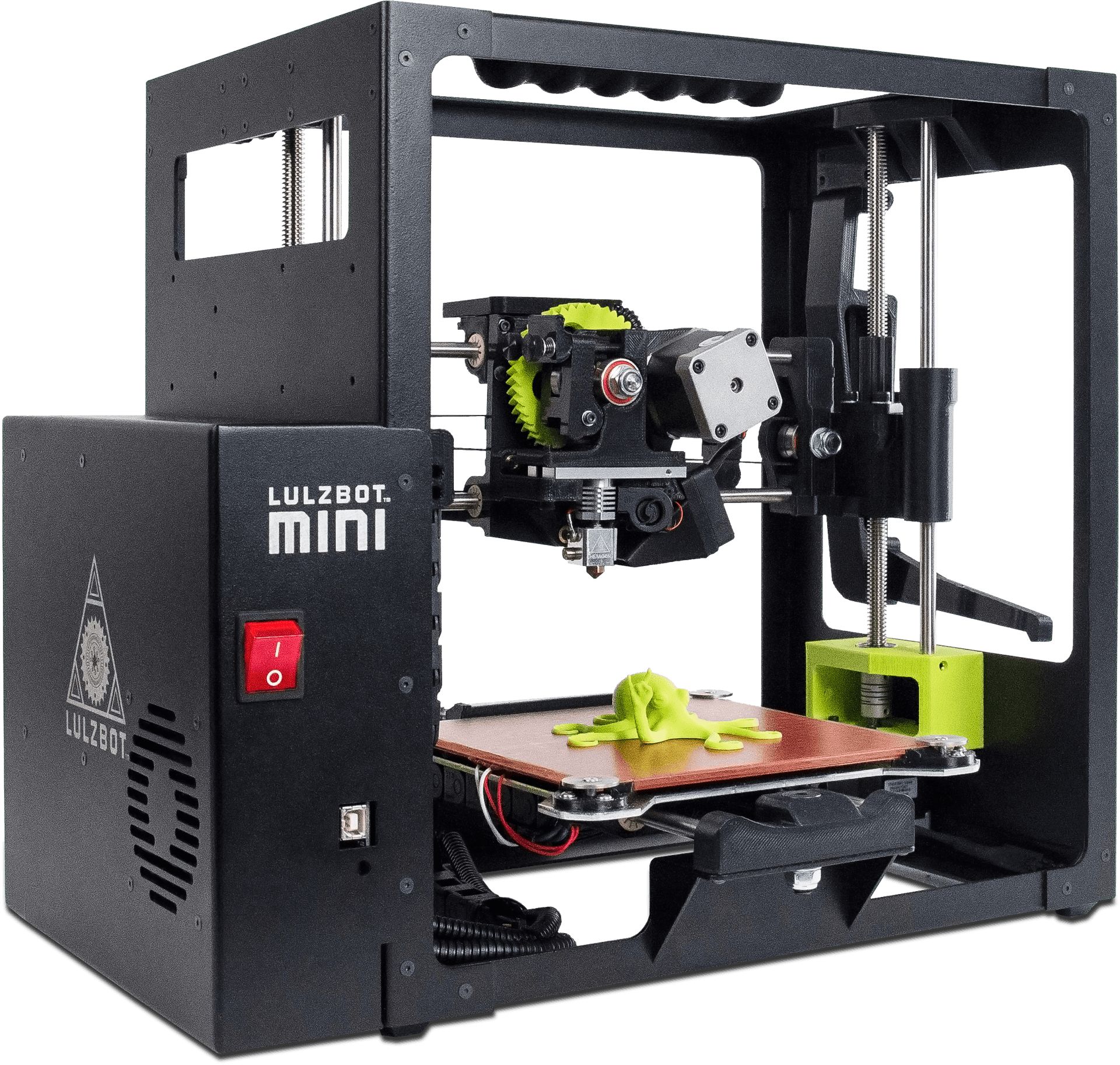 Lulz Bot Mini3 D Printer Active Print PNG image