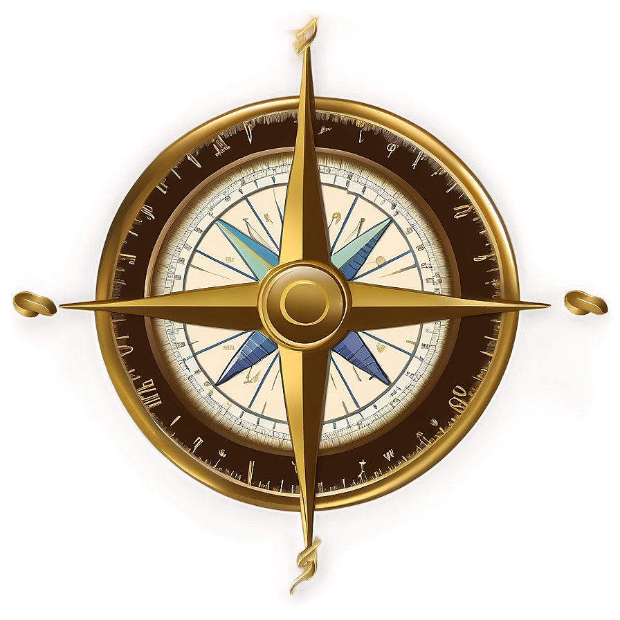 Luminous Compass Png 05042024 PNG image