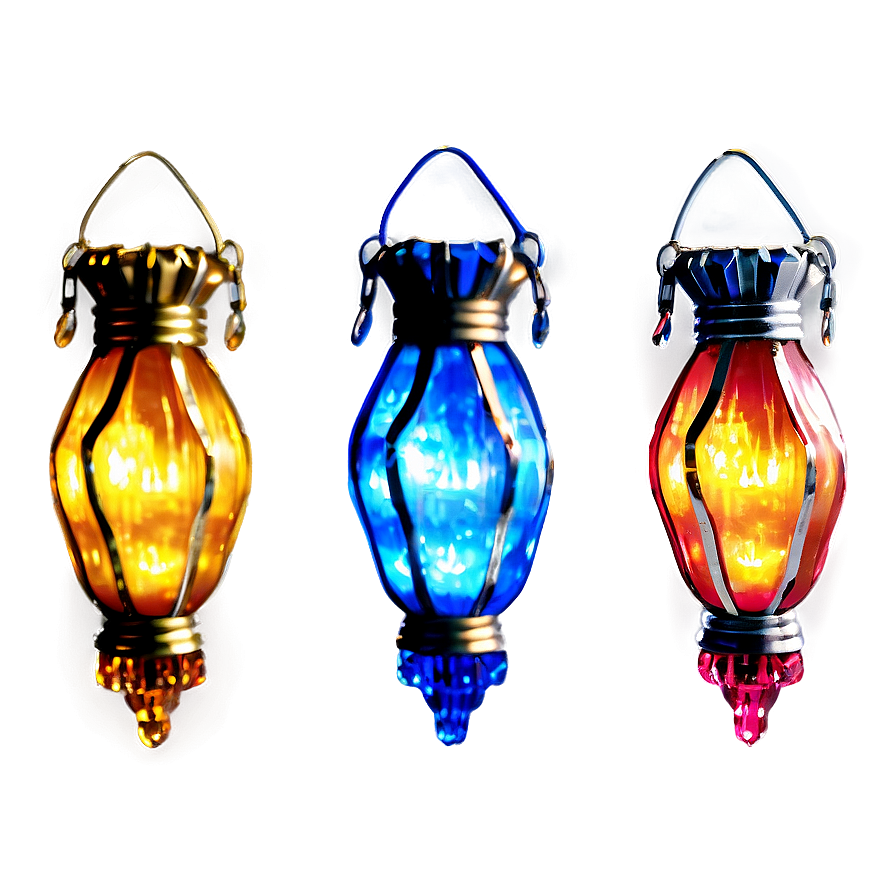 Luminous Crystal Lantern Png 25 PNG image