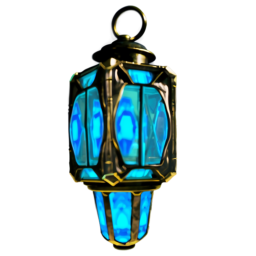 Luminous Crystal Lantern Png 55 PNG image