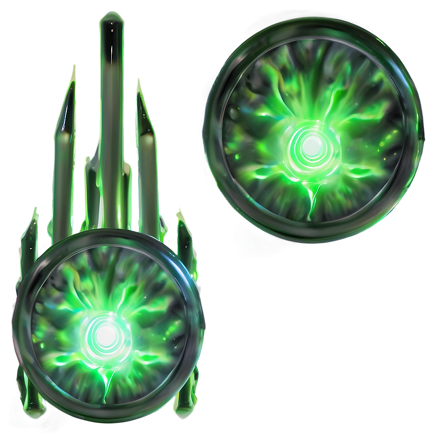 Luminous Green Aura Png Lyc18 PNG image