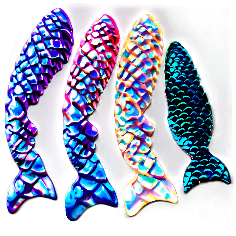 Luminous Mermaid Scales Png 06272024 PNG image