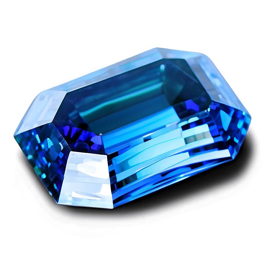 Luminous Sapphire Gem Png Awh PNG image