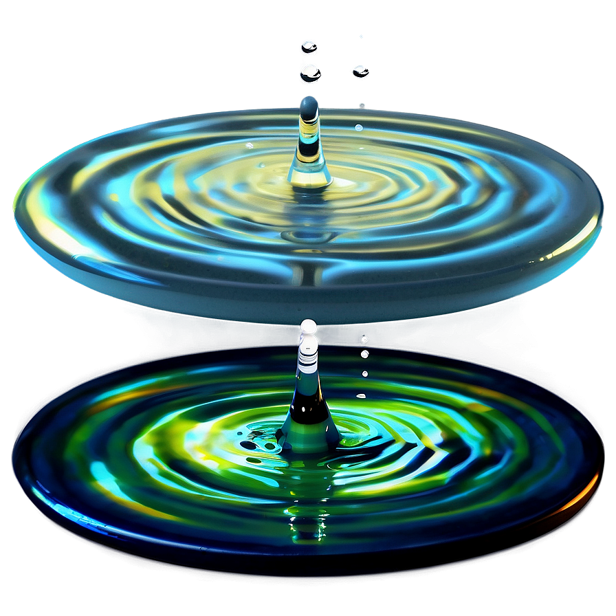 Luminous Water Ripple Png Bxt PNG image