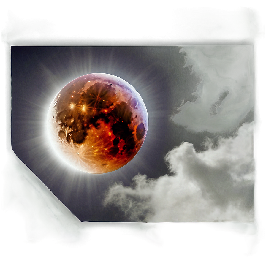 Lunar Eclipse Night Png Axm PNG image