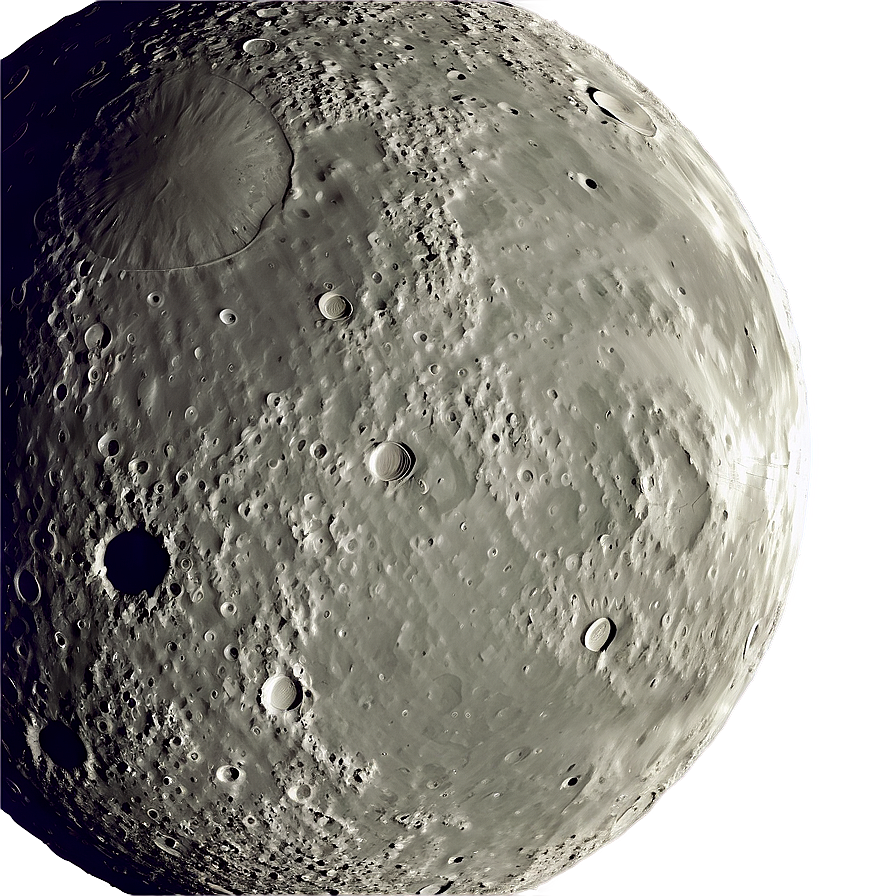 Lunar Surface Topography Map Png 4 PNG image