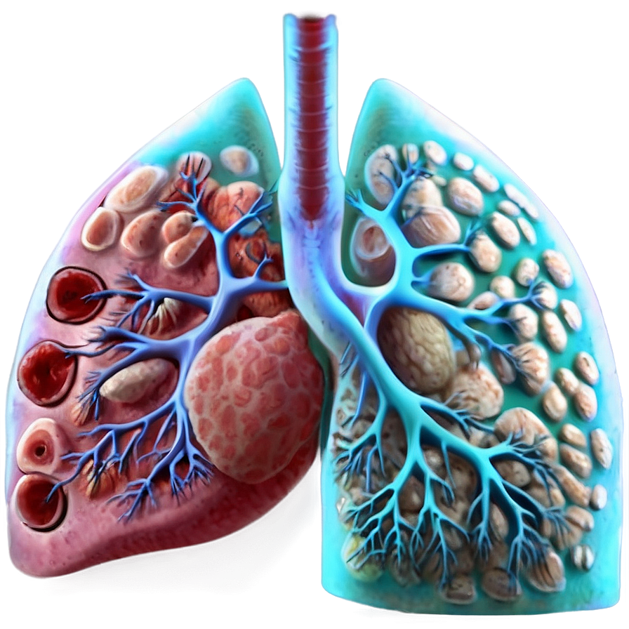 Lung Infection Visual Png 85 PNG image