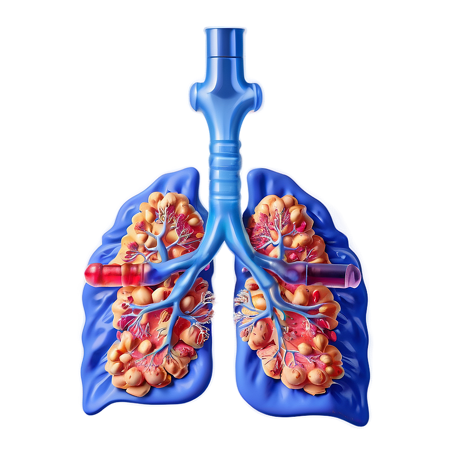 Lung Microbiome Visual Png 59 PNG image