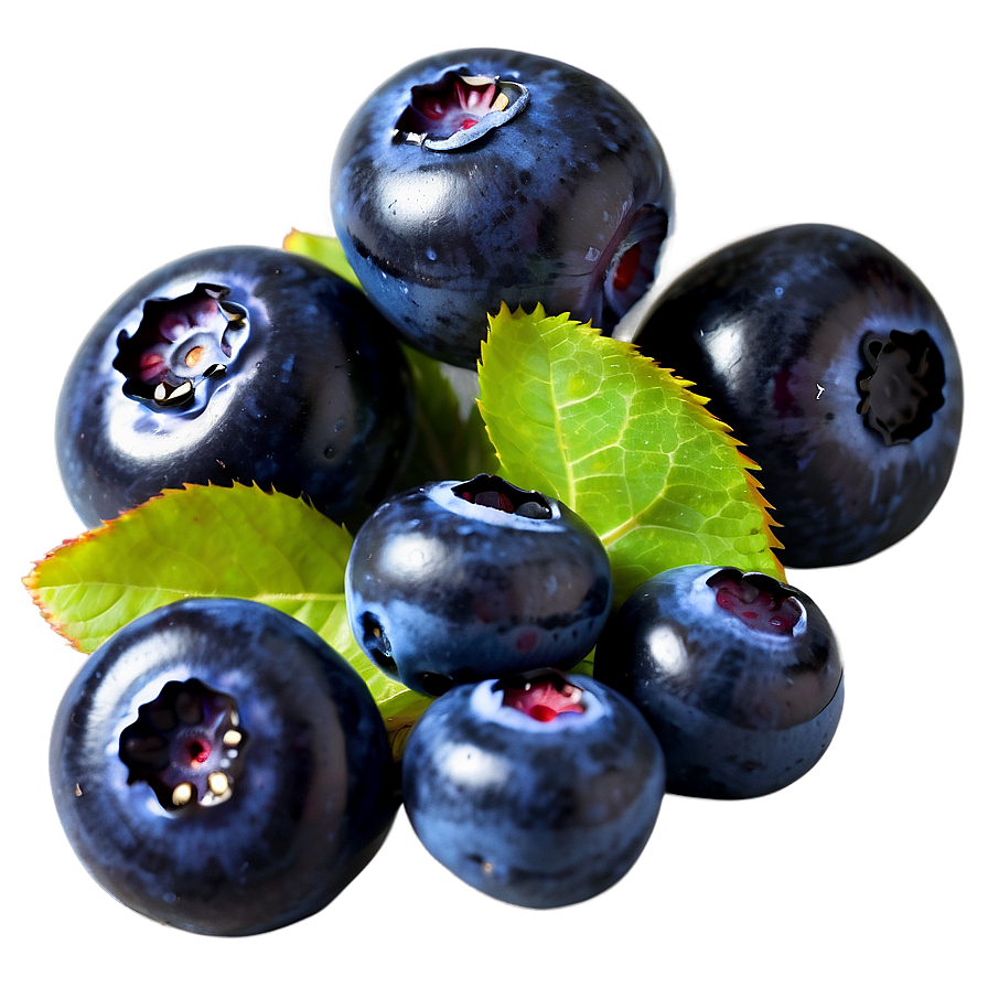 Luscious Blueberry Pile Png 05212024 PNG image