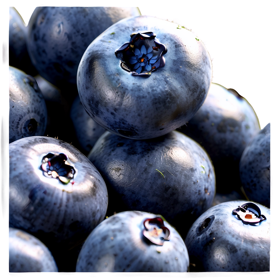 Luscious Blueberry Pile Png Ejt19 PNG image