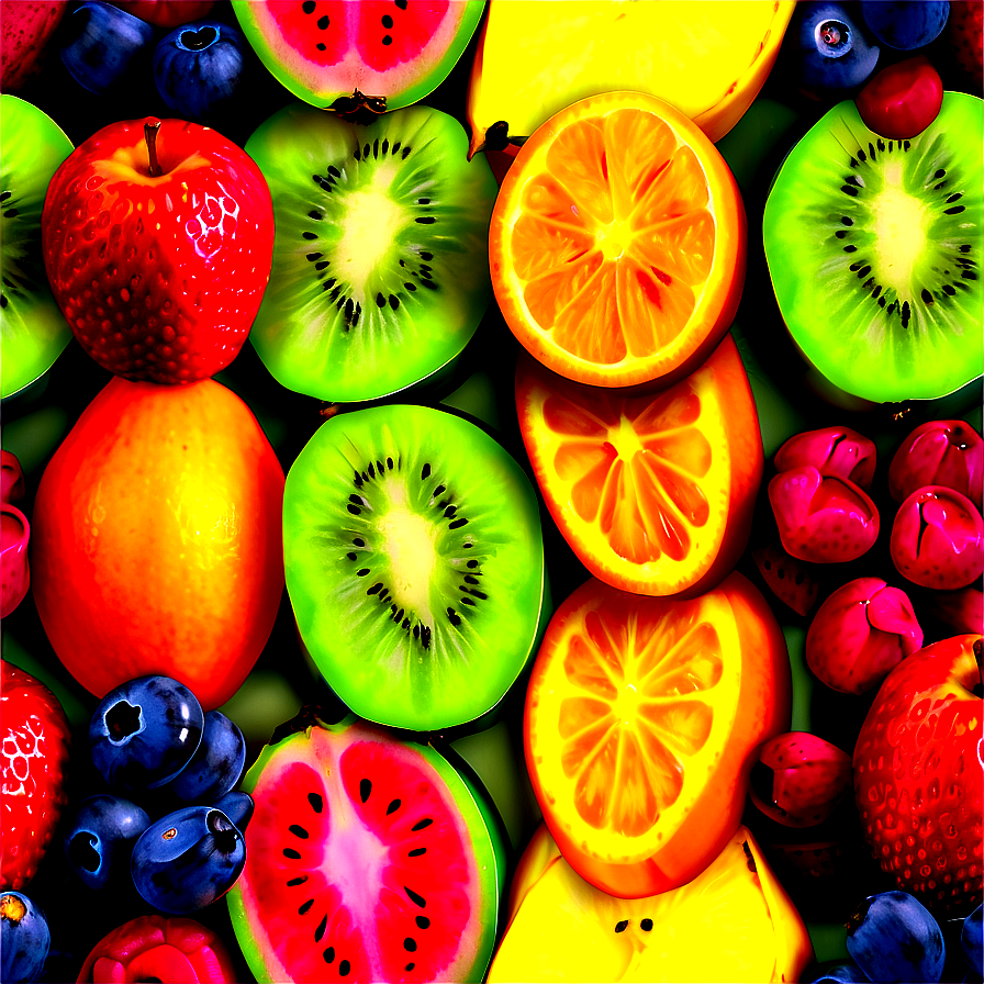 Luscious Fruit Medley Png 70 PNG image